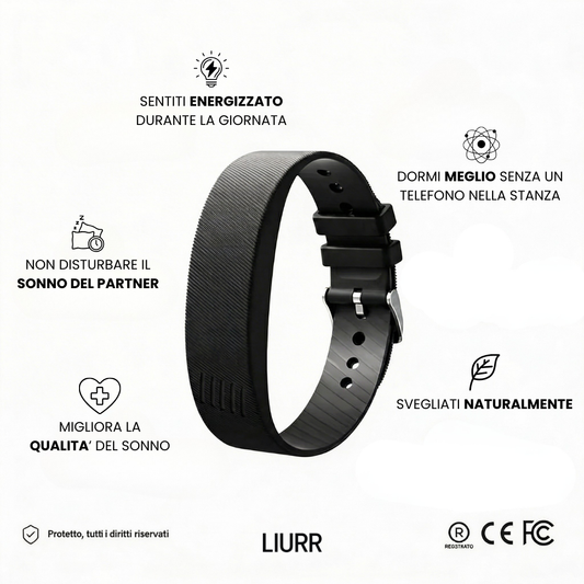 Liurr Pulse™ — Sveglia Silenziosa a Vibrazione